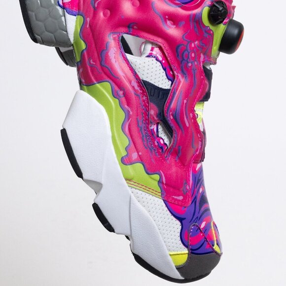 NEW Reebok Instapump Fury Ghostbusters Sneaker Pink Slime - Picture 9 of 16